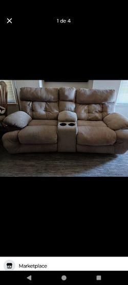 Electric Two-Seater Reclining Sofa