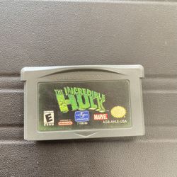 The Incredible Hulk Nintendo Gameboy Advance