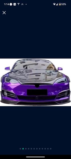 2016.5 2017 2018 2019 2020 and 2021 Refresh Tesla Model S Carbon Fiber Hood Bonnet