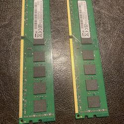 2 8gb Sticks 