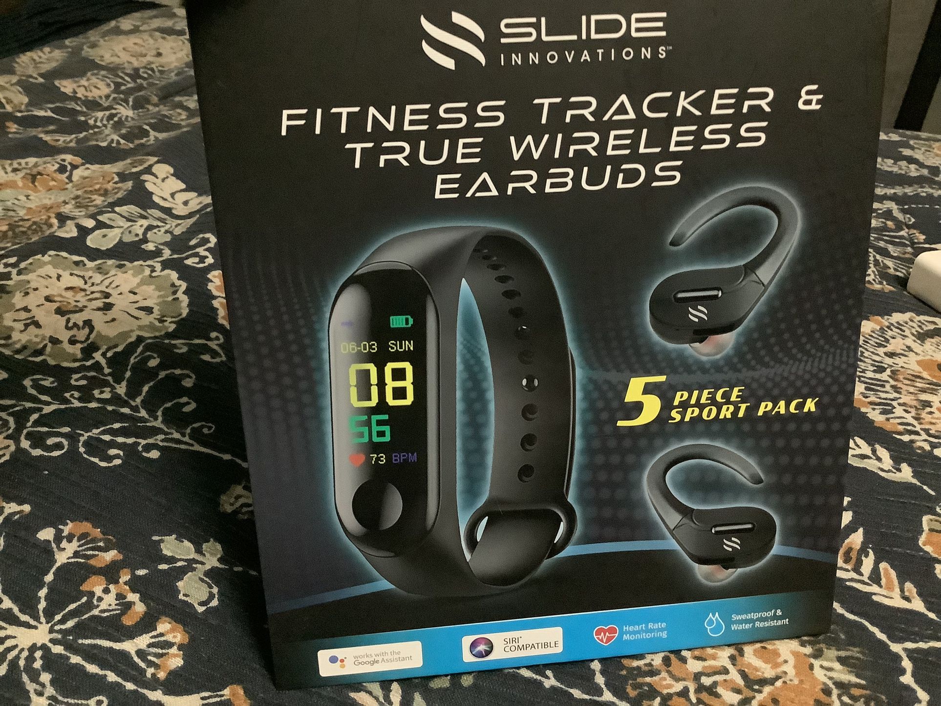Fitness Tracker & Wireless Earbuds