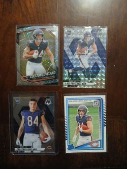 Football colston Loveland rc cards