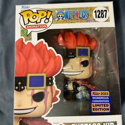 One Piece Eustass Kid Funko with Case