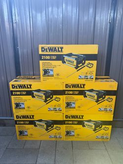 Dewalt 13 Amps Job Site Electric Cold Water Pressure Washer 2100 Max PSI Model DWPW2100