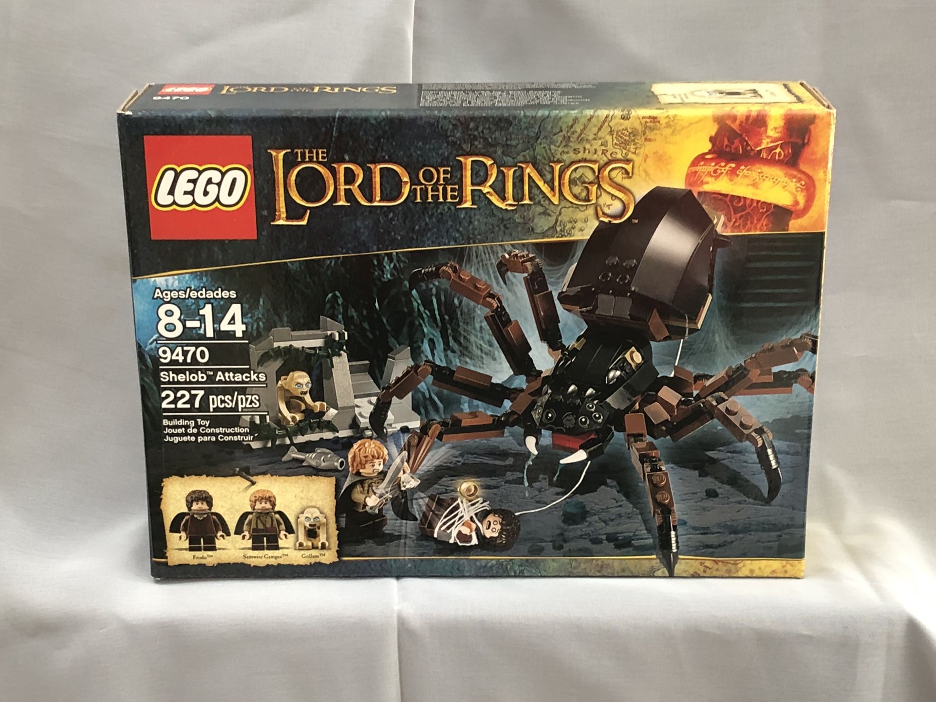 LEGO 9470 The Lord Of The Rings “Shelob Attacks” Year:2012 Ages: 8-14 Sealed