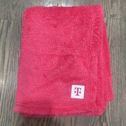 New T-Mobile Pink Blanket Soft