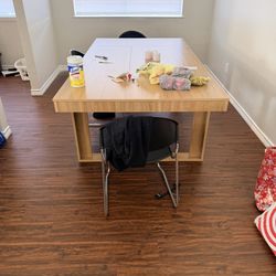 8ft Wood Table Brand New 