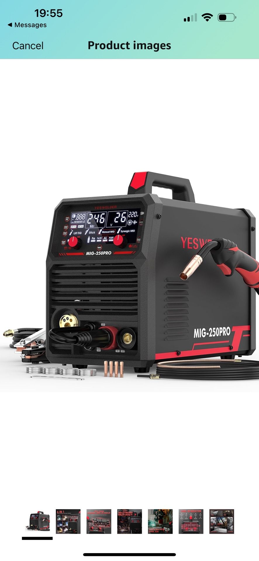 Yeswelder Mig-250Pro