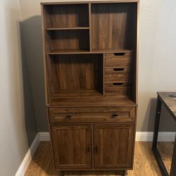 Walnut Secretary Desk