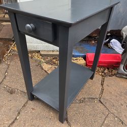 Wooden End Table