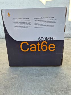 Cat 6 cable 1,000 ft box.