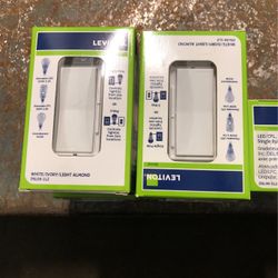 LED /CFL Slide Dimmer Single Pole 3 Way Preset