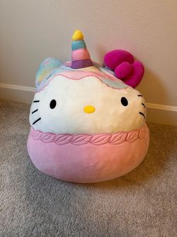 Hello Kitty Unicorn Cupcake Squishmallow