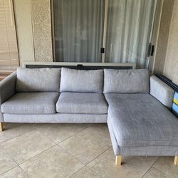 Light Grey Ikea Couch