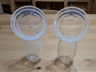 Silicone Breast Pump Cups – Set of 2