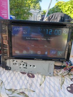 Pioneer double din with Bluetooth
