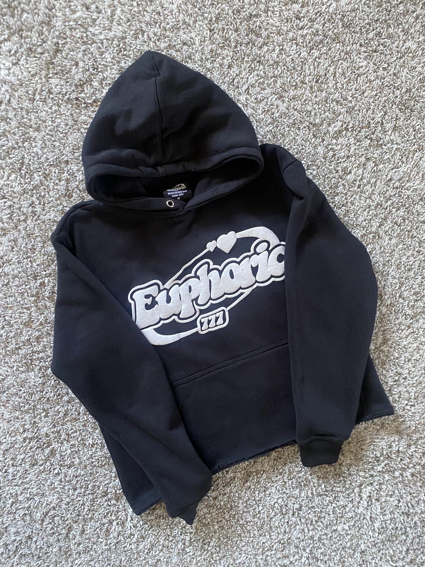 Euphoric - Puff Print Hoodie M