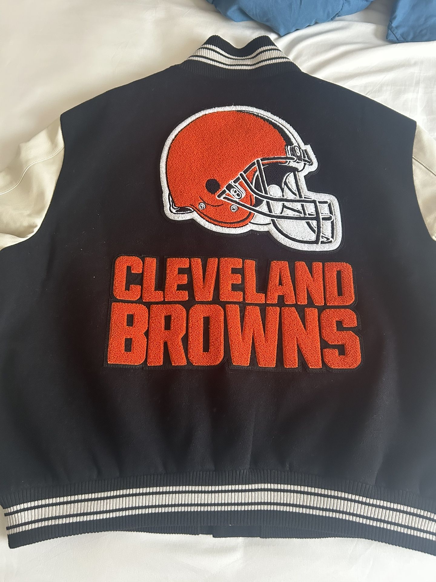 XL Cleveland Browns Varsity Jacket