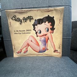 Vintage Betty Boop A 16 Month 2013 Calendar pin - up calendaup calendar