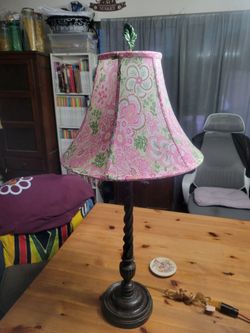 Whimsical boho lamp cash only