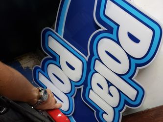 Polar Pop LED neon sign huge