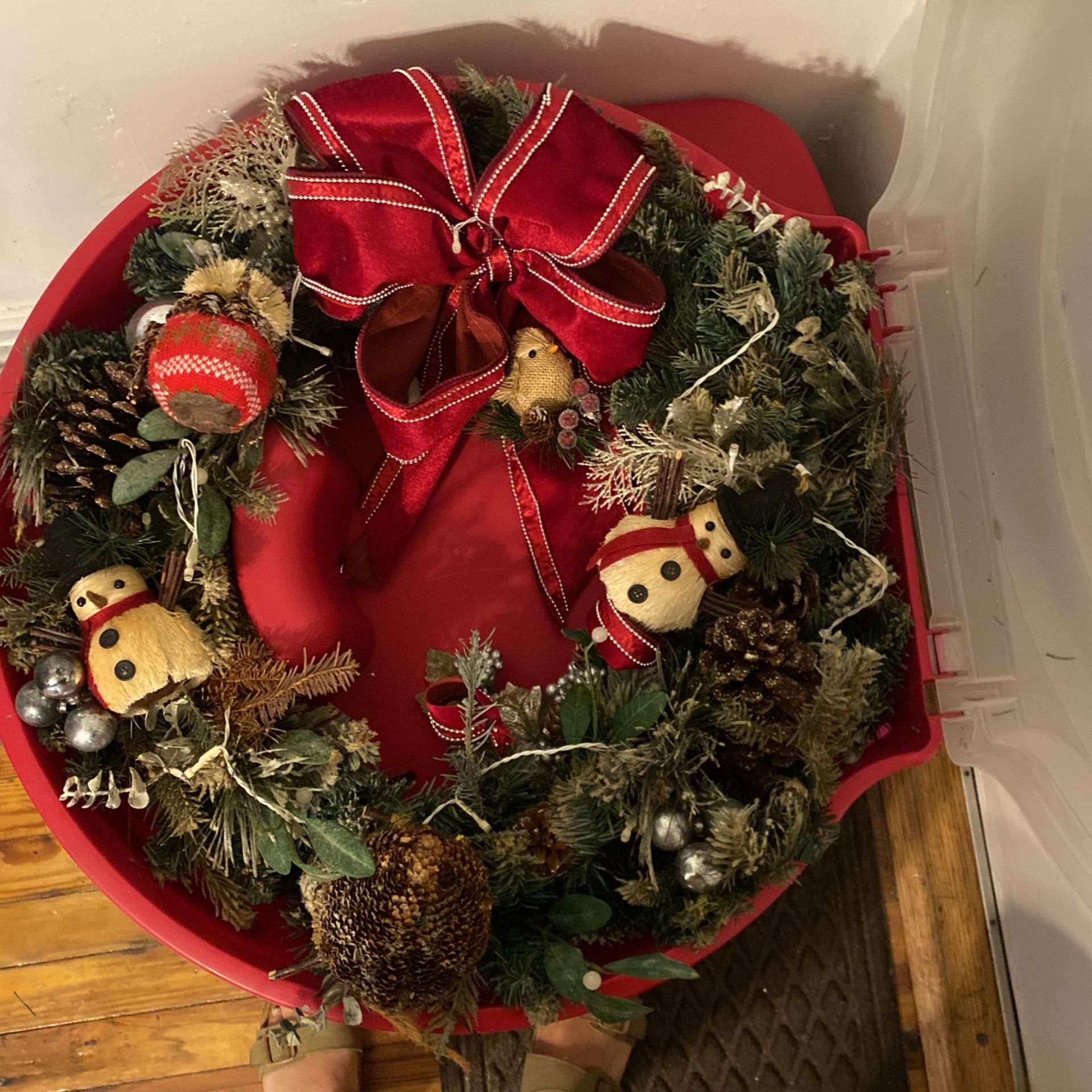 24’ Christmas Wreath