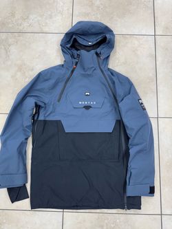 Montec Mens Doom insulated Snowboard Jacket - Blue Steel/Black - Size M