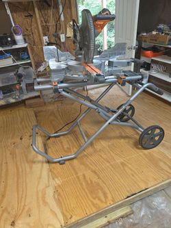 Compound, sliding Miter saw, 12" with portabl stand