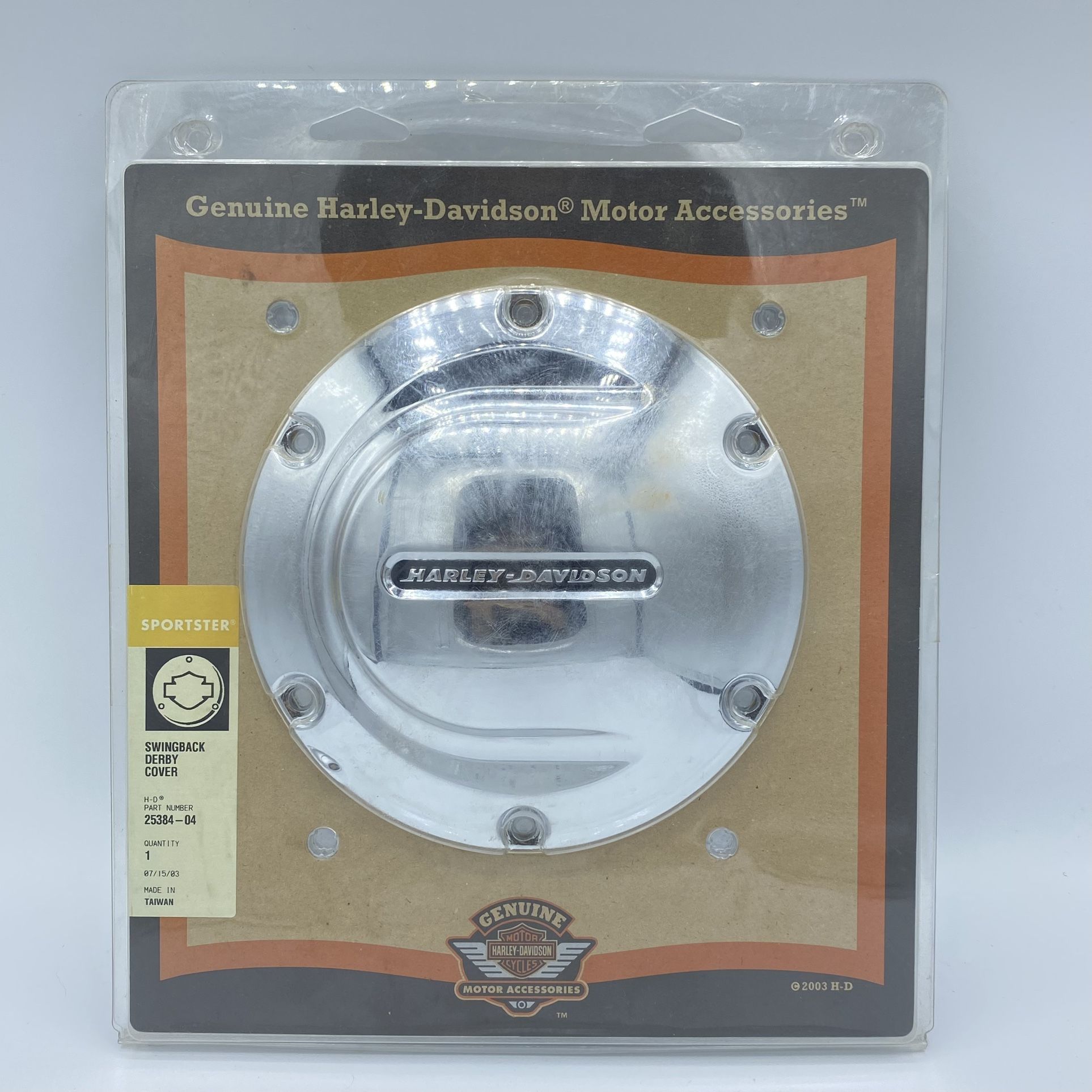 Harley Davidson SwingBack Derby Cover 25384-04 QTY 1 2003 H-D