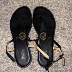 Black Michael Kors Size 10 Sandals NEVER WORN