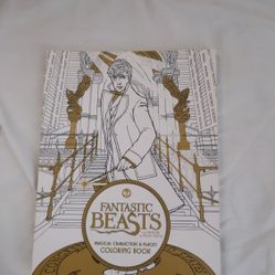 Fantastic Beasts Coloring Book 