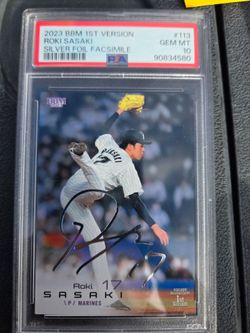 ROKI SASAKI  PSA10