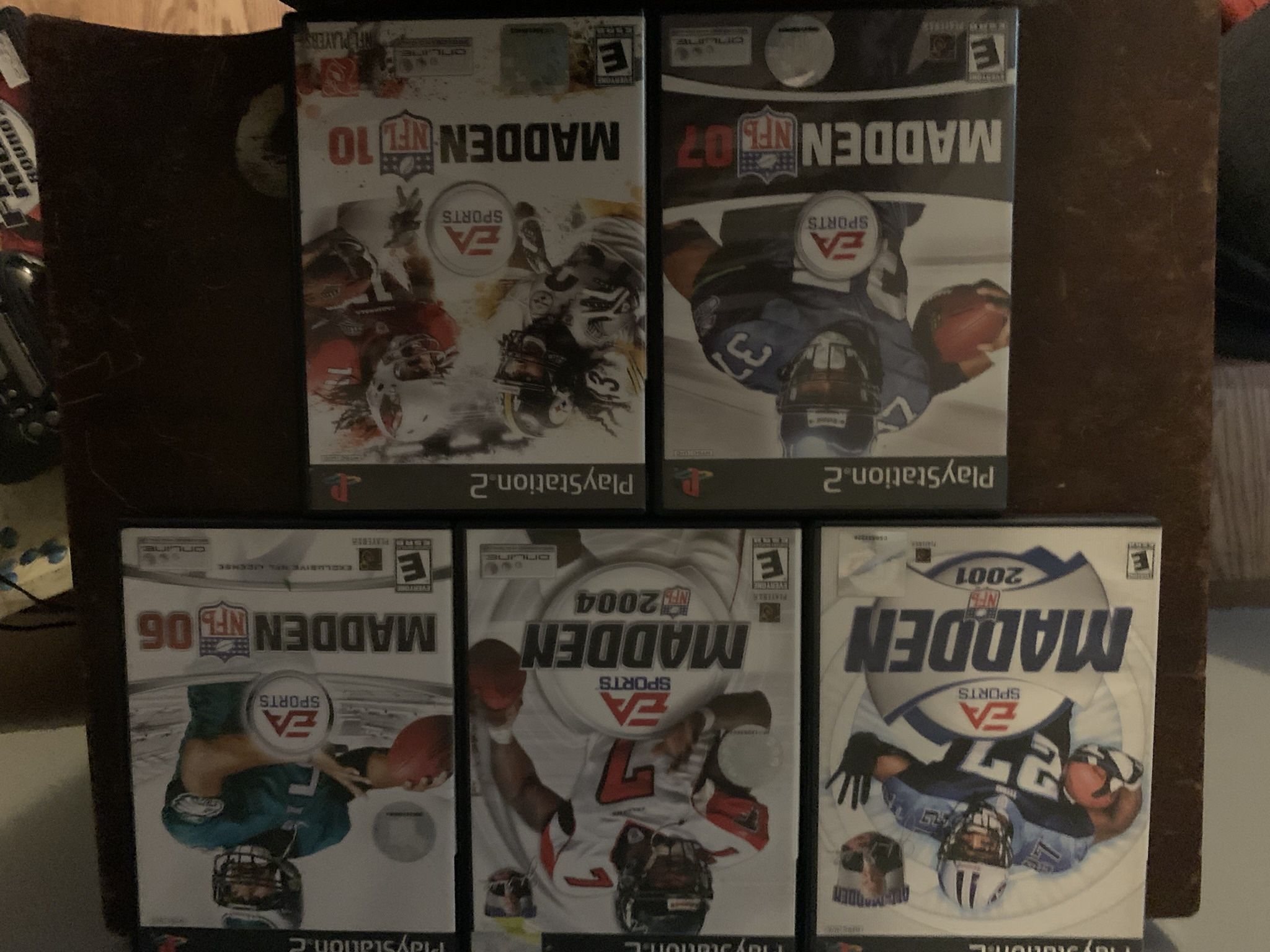 PS2 Game bundle. madden Lot