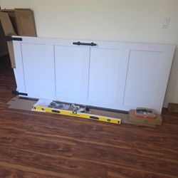 36x84 Barn Door Chevron Pattern