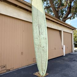 12’ Jim Allen Long Board Surfboard | Single Fin Included