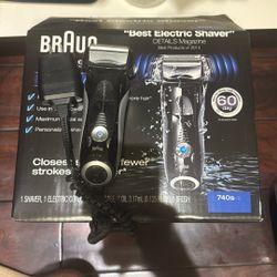 Braun 740s Shaver