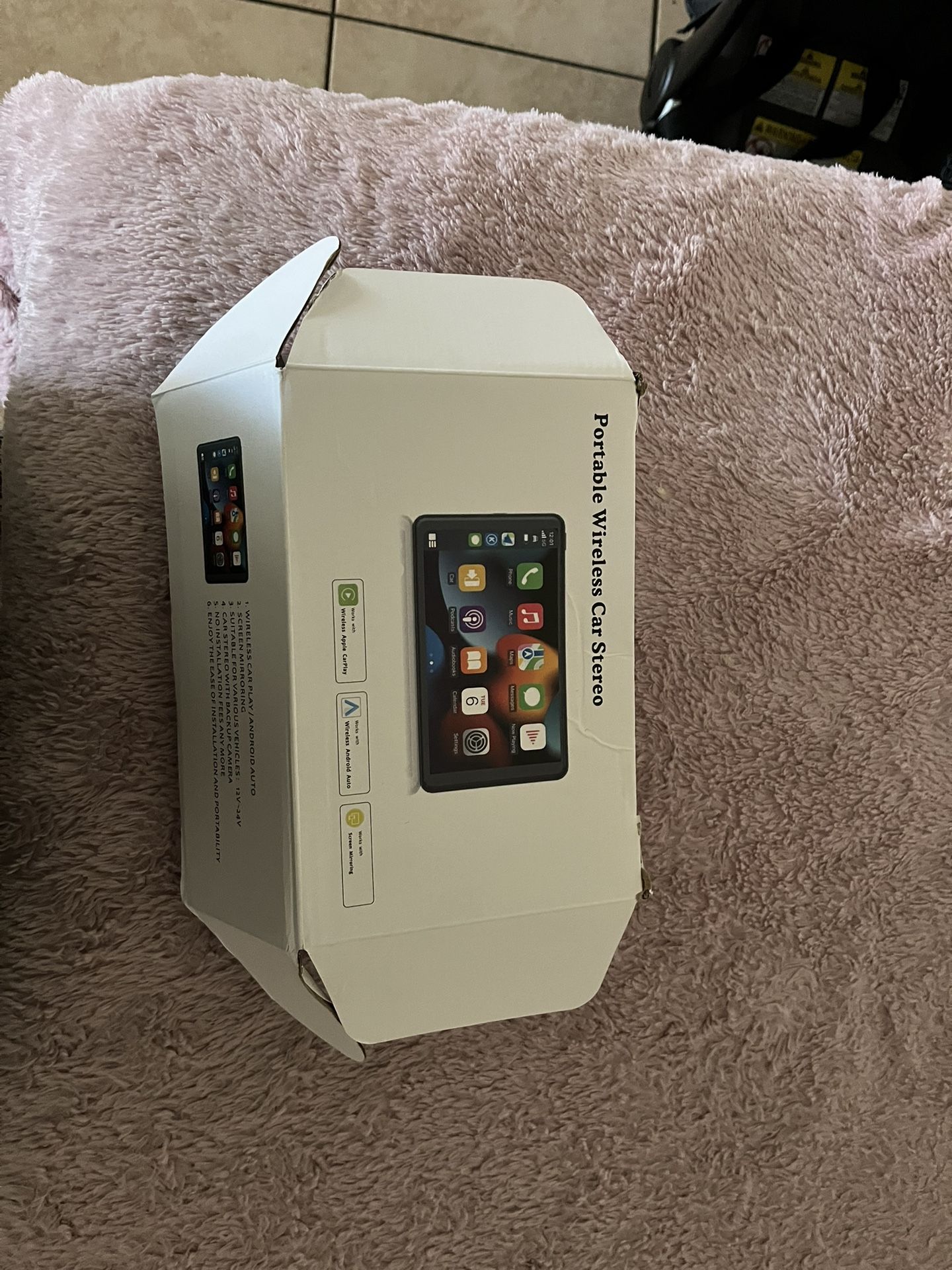 Plug In Stereo With Back Up Camera