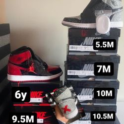 Air Jordan 1 Retro Rebillionaire $ Patent Breds 