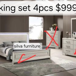 King Set 4pcs Brand New In Box 