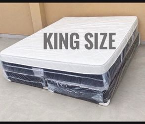 King Plush Pillow Top Available Today