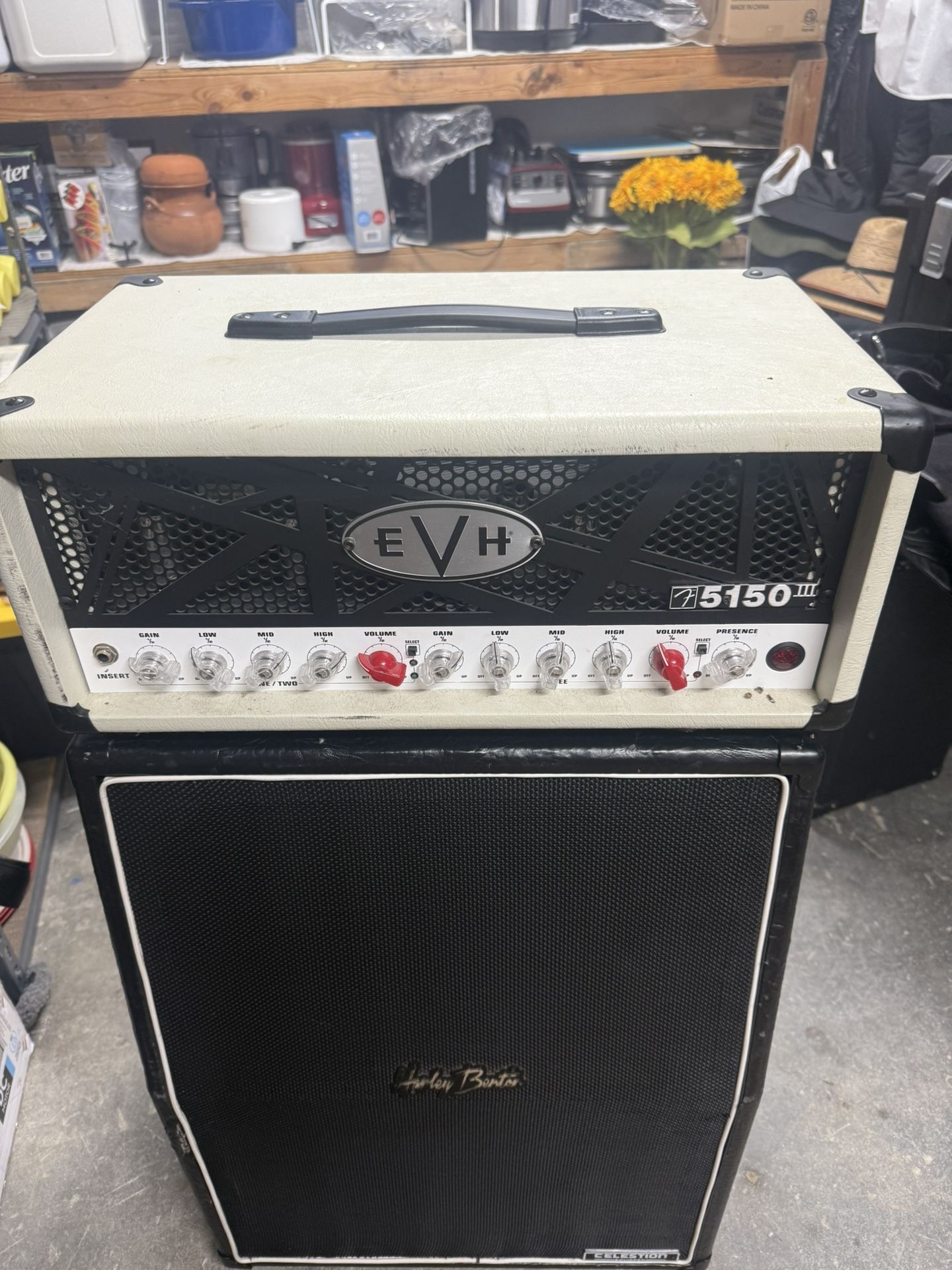 EVH 5150 III 50W Head + Harley Benton Cab 