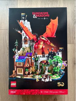 New LEGO Dungeons and Dragons: Red Dragon’s Tale 21348