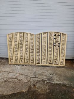 Yellow Pedestrian Gate