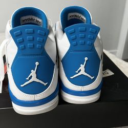 Retro Jordan 4 "Military Blue" 11 Mens