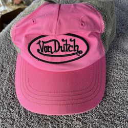 Von Dutch Pink 🧢 Hat