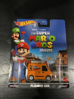 Hot Wheels Super Mario Bros Movie Van