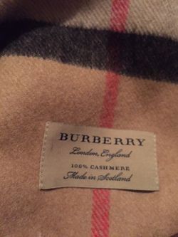 Authentic Burberry scarf