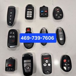 Car Key's, Remotes And Key Fobs 🔑 