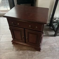 Wooden side table / night stand