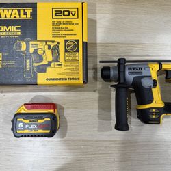 DeWalt SDS Hammer Drill + Flexvolt Battery – Brand New, Save $100 vs Retail 
